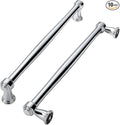 khtumeware 10 Pack 6-1/4 Inch(160mm) Vibrant Polished Chrome Cabinet pulls Kitchen Cabinet Handles Kitchen Cabinet Hardware for Cupboard Drawer Handles Dresser Pulls