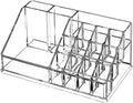 Acrylic Makeup Organizer Cosmetic Storage Makeup Display Case Makeup Brush by KWCollection