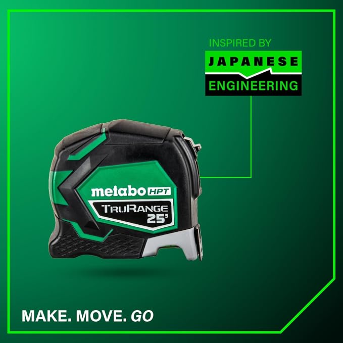 Metabo HPT 25 TruRange Measuring Tape - Image 14