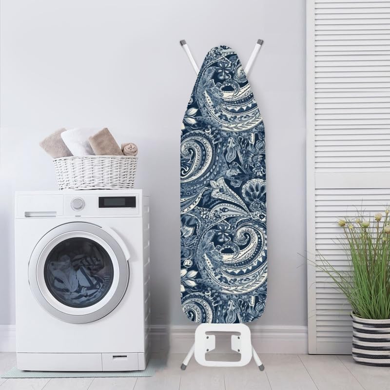 Geometric Flowers Ironing Board Cover Tribal Ethnic Batik Floral Protective - Image 4