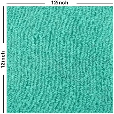 Tricol Clean 50PK Profesional Resuable Lint Free Microfiber Edgeless Cleaning - Image 2