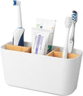 Toothbrush Holders Electric Tooth Brush and Toothpaste Organizer, 5 Slots by Heagoale