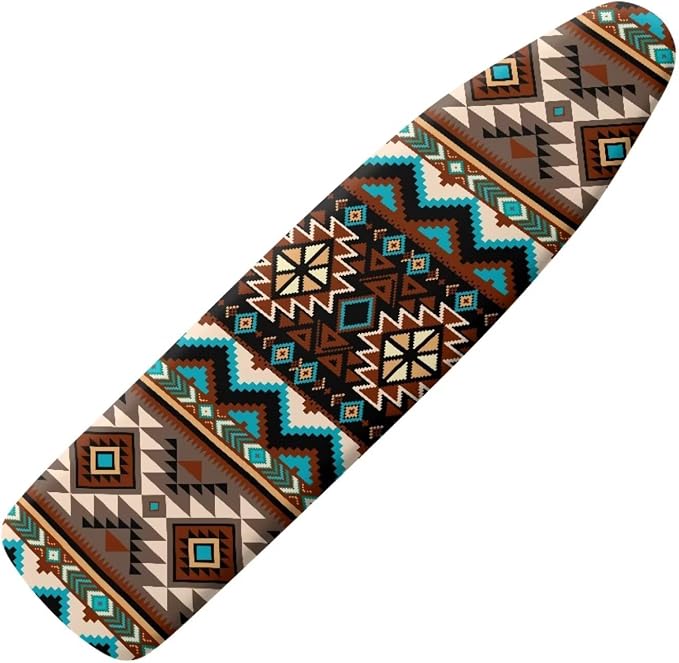 Africa Ethnic Pattern Ironing Board Cover Standard Size 15x54 inch, Hook and by Unknown