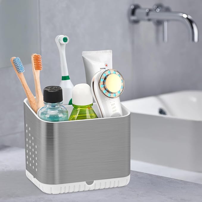 Toothbrush Holders for Bathrooms, Toothbrush Organizer | Easy To Clean - Image 2
