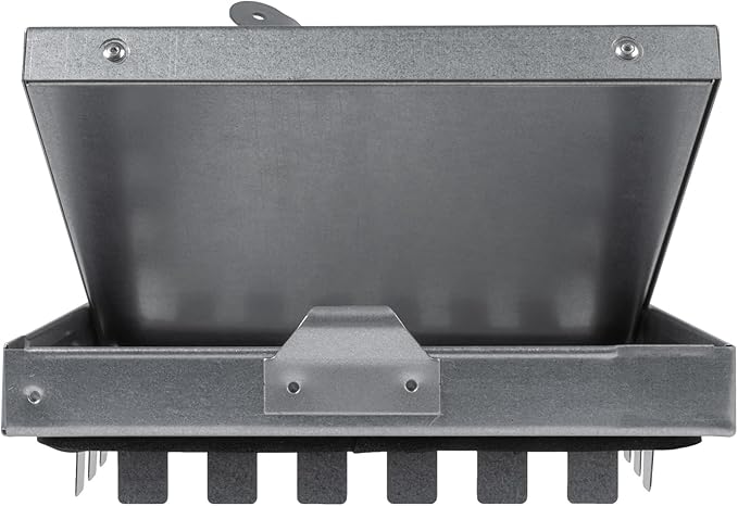 Repa Market 8 x 8 Inch Galvanized Steel Duct Access Door – Airtight Insulated Crawl Space Access Doors - Inspection HVAC Panel with Hinged 2 Clasp Lock Door – Door Access for Ventilation Cleanout