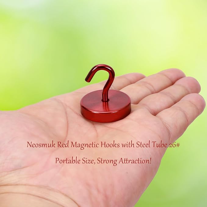 Neosmuk Magnetic Hooks Steel Tube Design - Image 2