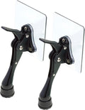 Door Stopper with Adhesive Bracket Stickers, No Drilling or Tools Needed by HASHI
