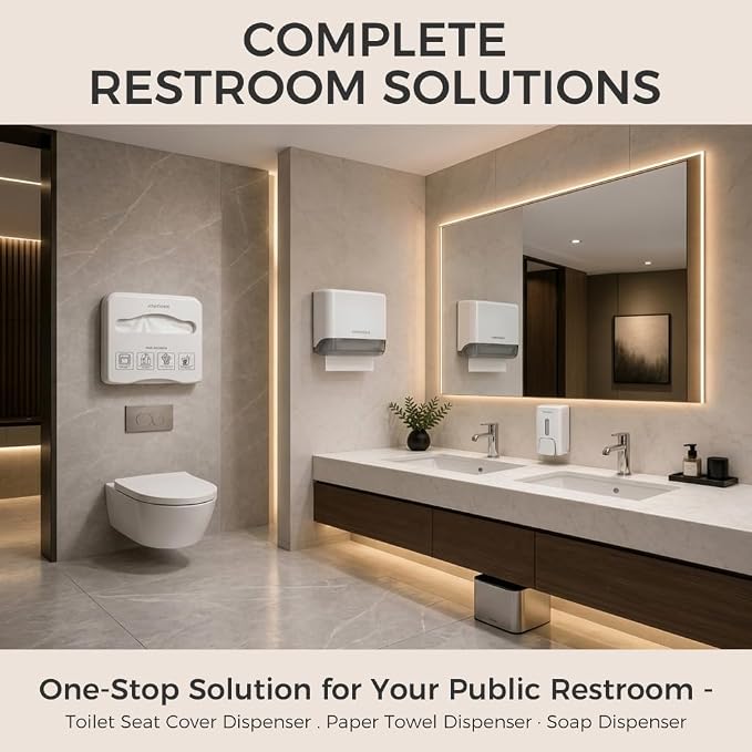 interhasa! Commercial Hand Soap Dispenser Wall Mount | Dual-Lock Design - Image 7