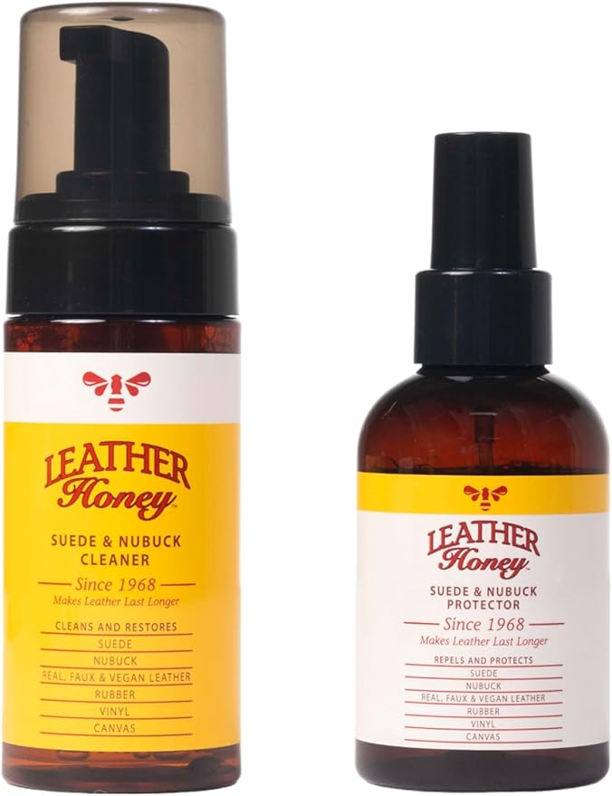 Leather Honey Suede & Nubuck Care Kit – Cleaner - Image 2