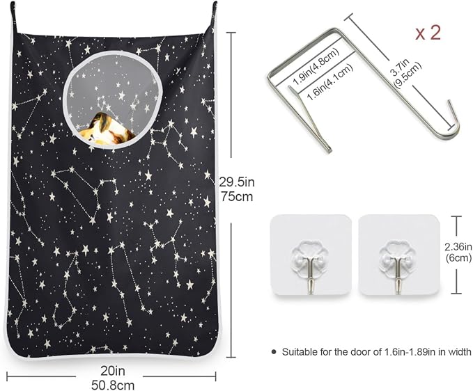 Hanging Laundry Hamper Over Door - Image 3