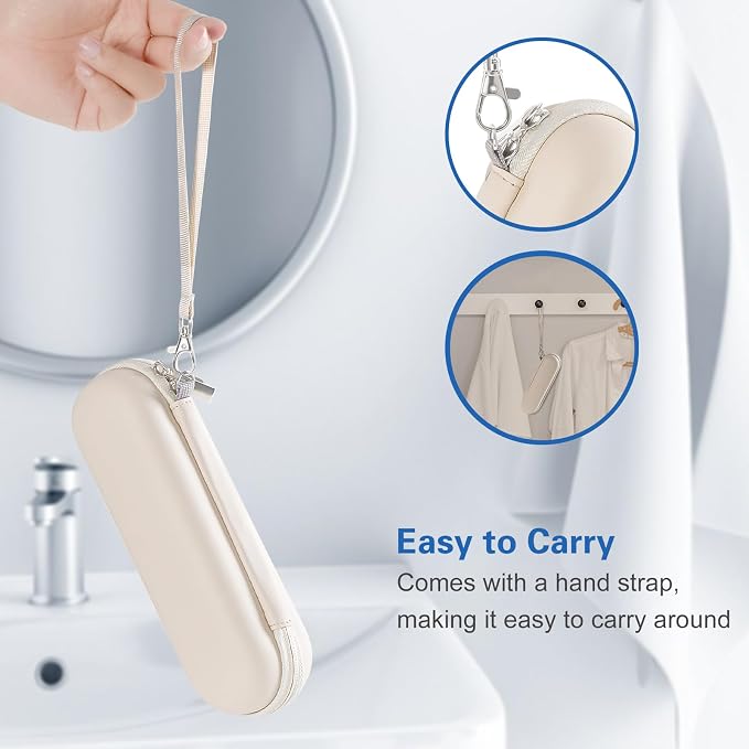 ProCase Toothbrush Travel Case for Oral-B & Sonicare -Beige | Fits Oral-B - Image 6
