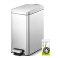 EKO Small Bathroom Trash Can by Unknown