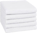 Orighty Washcloths, 5 Pack Microfiber Face Towels, 12x12 Inch White by AllRightinOrighty
