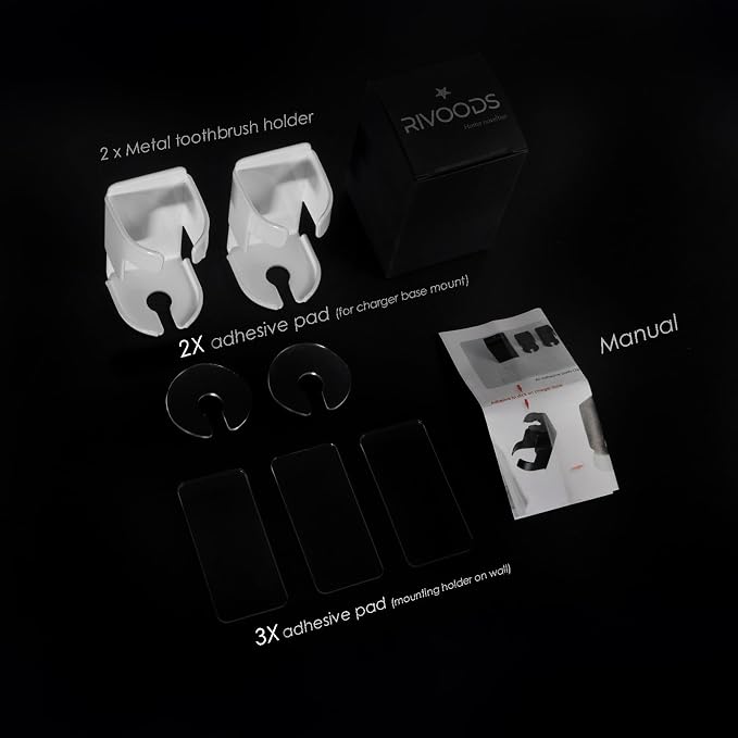 2 Pack Metal Electric Toothbrush Holder - Image 5