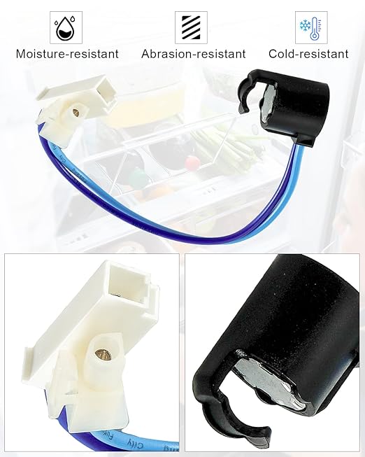 5304521781 Refrigerator Defrost Thermostat Fit for Frigidaire Kenmore Electrolux Replace AP6893121 808062701 4931265 5304520990 PS12729016