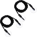 2 Pack Travel Clothesline, Portable Clothes Line Black Retractable Clothesline by Unknown