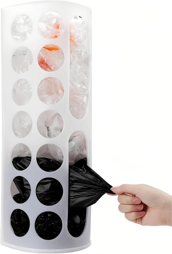 Lunies Plastic Bag Holder for Grocery Bags，Large Capacity Plastic Bag Dispenser by Lunies