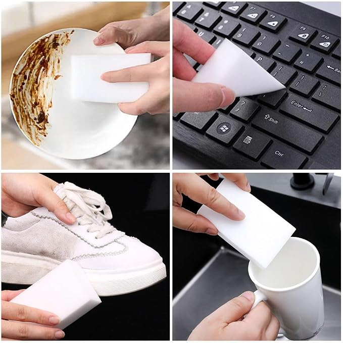Eraser Sponge SmilePowo Maigc Cleaning Sponge Eraser Melamine Sponges in Bulk - Image 3