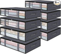 StorageRight Under Bed Storage Bags, 8 Pack, Comforters, Blankets and Seasonal by StorageRight