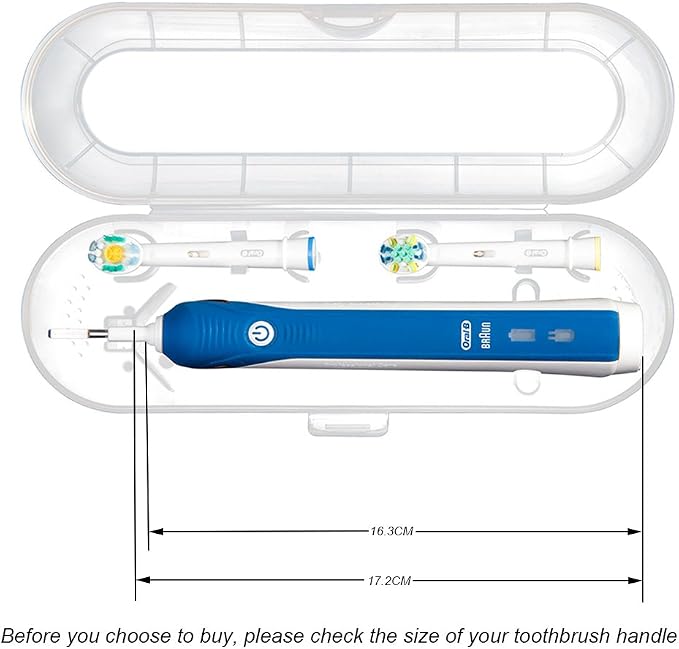 Nincha Portable Replacement Plastic Electric Toothbrush Travel Case - Image 4
