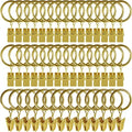LLPJS 44 Pack Curtain Rings by LLPJSCurtainRingsClipHooks