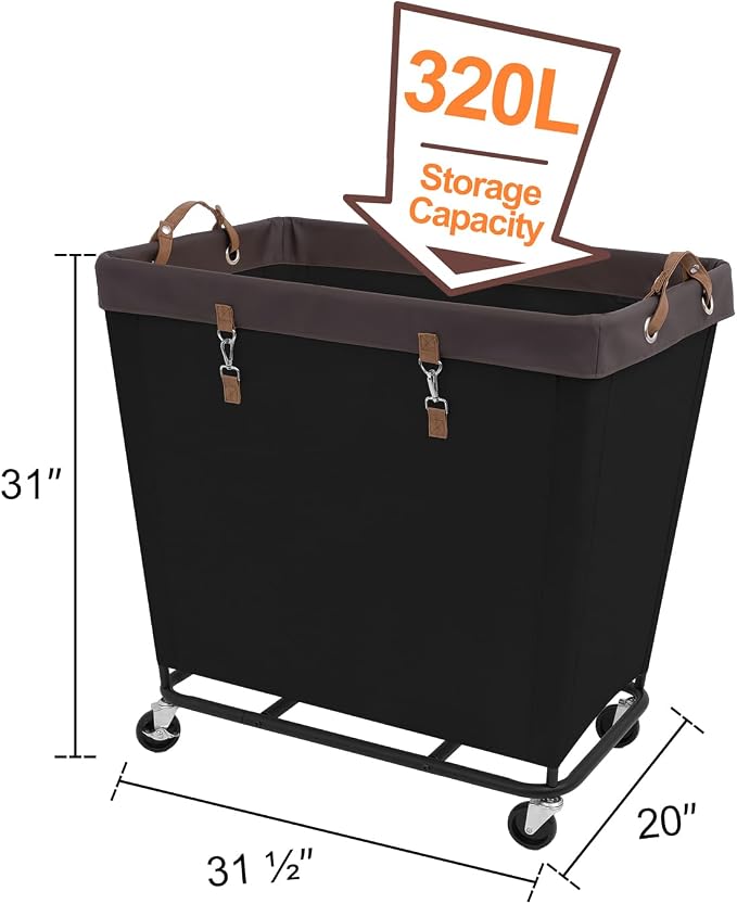 StorageWorks 320L Laundry Basket - Image 2