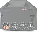 Grillman Premium Grill Cover for Outdoor Grill - Heavy-Duty Waterproof BBQ Grill Cover - Rip-Proof and Wind-Resistant - Large Barbecue Gas Grill Cover for Backyard - Gray (64" L x 24" W x 48" H)