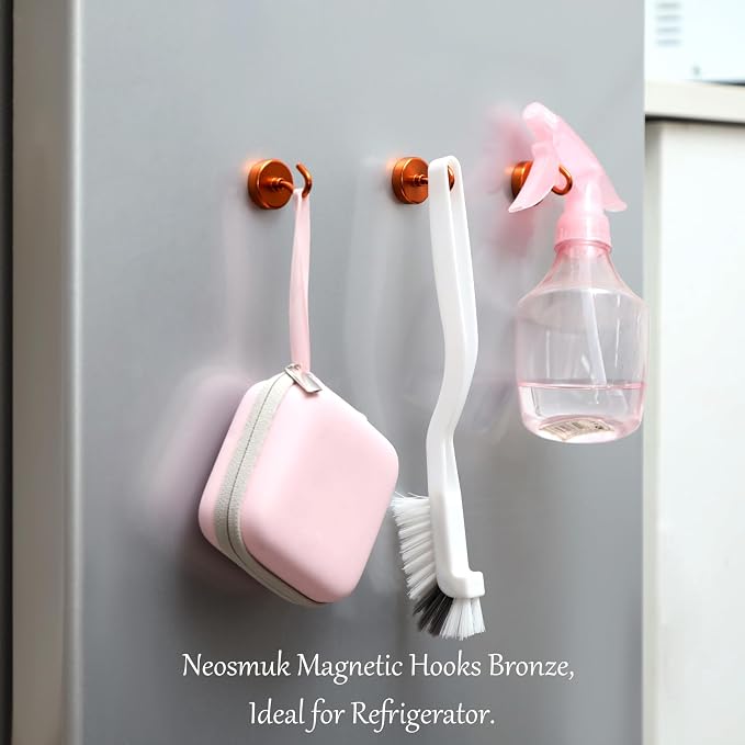 Neosmuk Magnetic Hooks, 85lb Heavy Duty, 10 Pack - Image 2