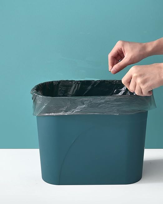 Bathroom Small Trash Can, 3 Gallon Slim Plastic - Image 6