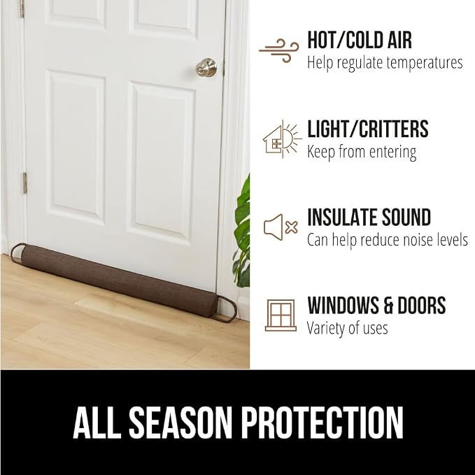GORILLA GRIP Under Door Draft Stopper - Image 5