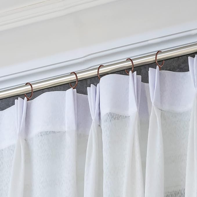 Hotop 30 Pcs Metal Curtain Rings - Image 5