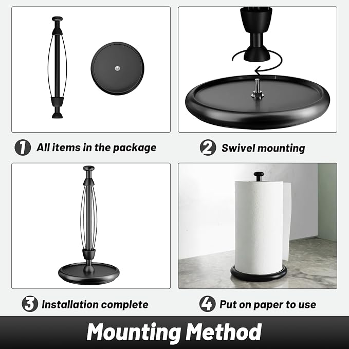 VEHHE Paper Towel Holder Countertop - Image 5