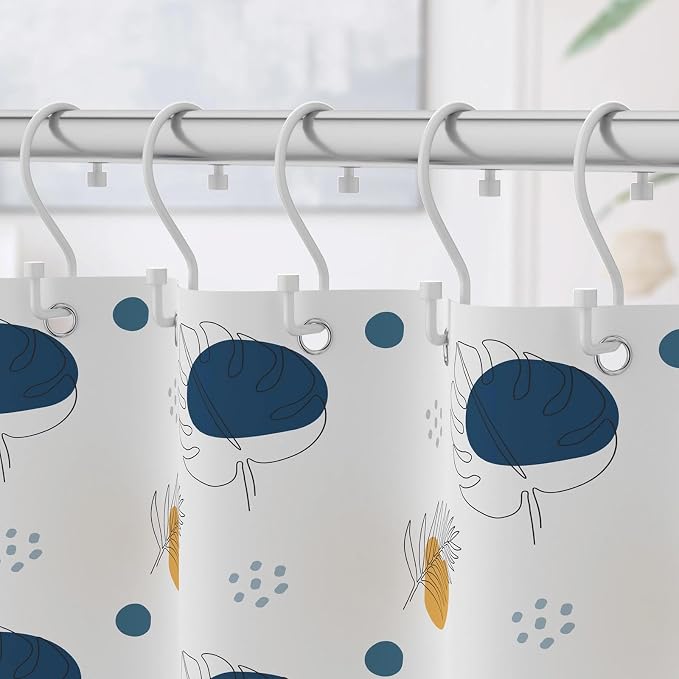 Goowin Shower Curtain Hooks, Rustproof Shower Curtain Hangers, Kitchen Utensils - Image 6