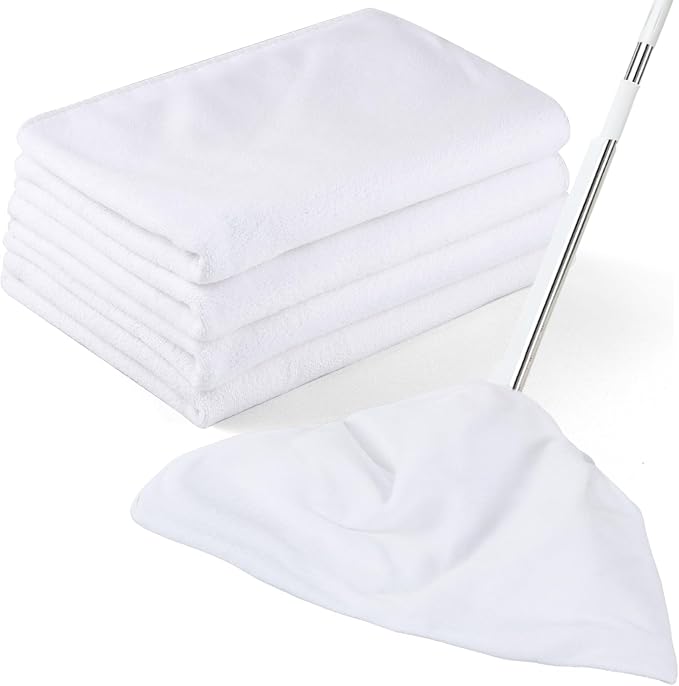 4 Pack Extra Large Microfiber Cleaning Cloths 20"x30", Lint-Free Reusable Towels by Unknown