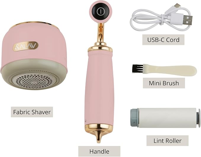 SALAV Retro Edition Rechargeable Fabric Shaver & Lint Roller - Image 8