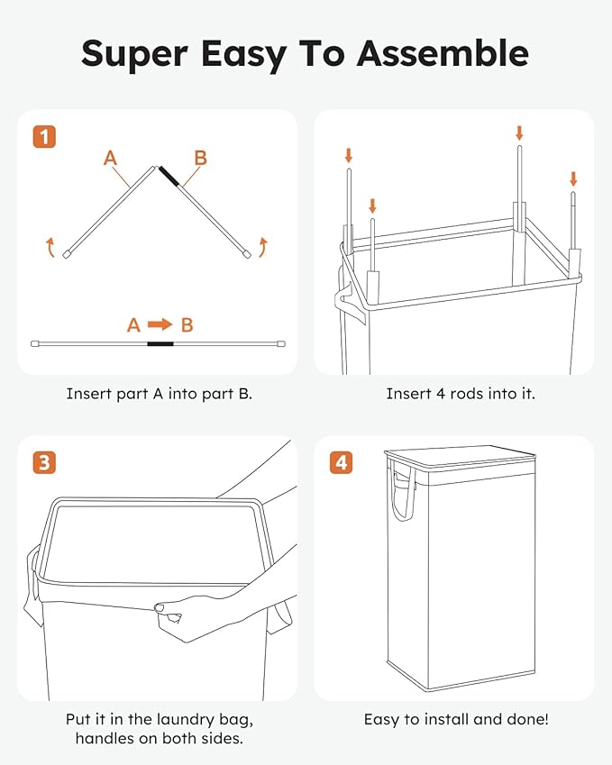 SOLEDI 100L Laundry Hamper - Image 8
