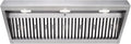 Akicon Range Hood Insert 48 Inch, 1200 CFM Built-in Kitchen Hood with 4 Speeds, Ultra-Quiet Stainless Steel Ducted Vent Hood Insert with Dimmable LED Lights and Dishwasher Safe Filters (Warm White)