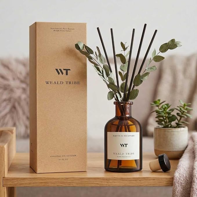 Eucalyptus & Mint Scent Reed Diffuser Set - Image 3