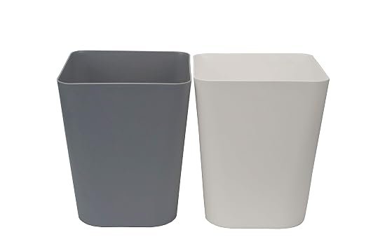 1.6 Gallon Small Trash Can Wastebasket by Feiupe