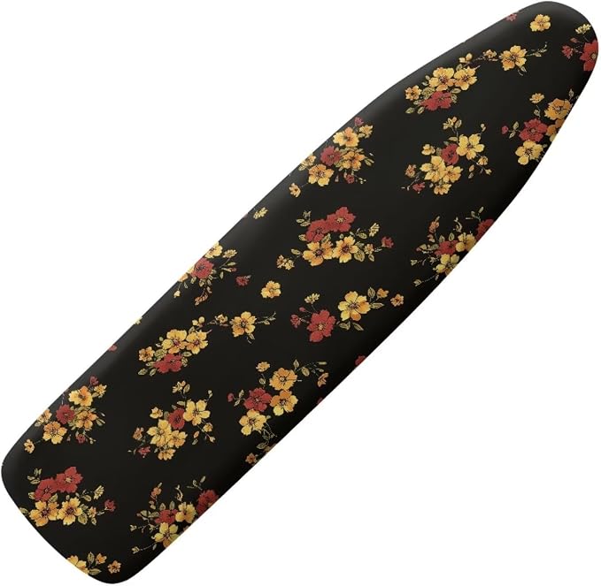 Floral Ironing Board Cover Elastic Edge by Hinthetall