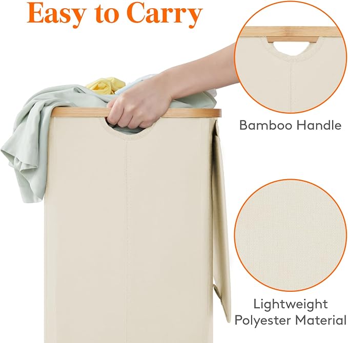 Lifewit 105L Laundry Basket - Image 6
