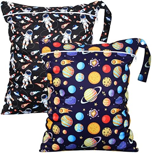 Shappy 2 Pack Wet Dry Bag Travel Laundry Waterproof by Shappy