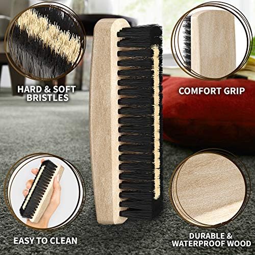 Light Wood Lint Brushes for Clothes, Clothes Brush, Cashmere Brush Old - Image 2