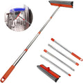 Window Squeegee for Window Cleaning, Squeegee Window Cleaner Tool 2 in 1 Car by Bunliuys