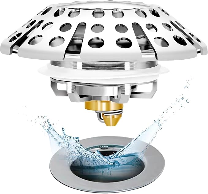 Anlige Bathtub Drain Stopper, Pop Up Tub Stopper by Anlige