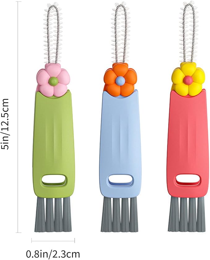 HRXFOZ 3 in 1 Multifunctional Cleaning Brush, Crevice Cleaner - Image 7