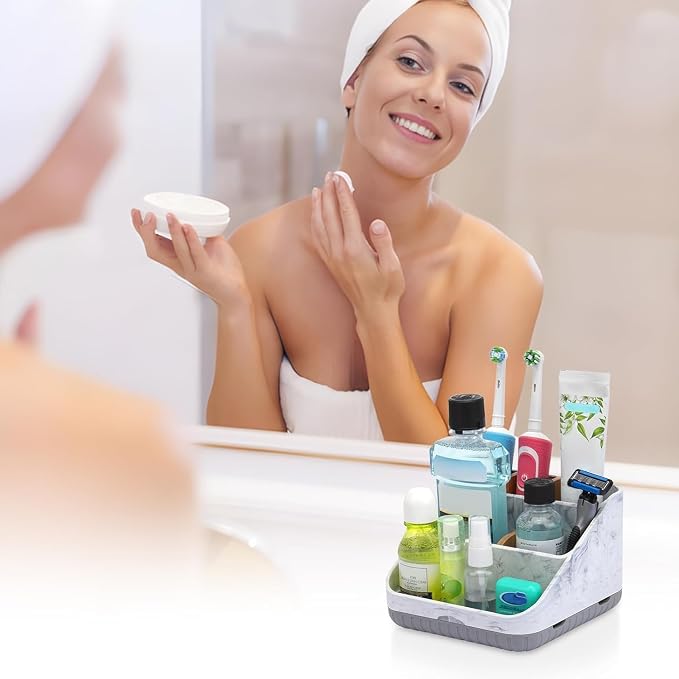 Bathroom Toothbrush Holders, 6 Slots, Detachable - Image 2