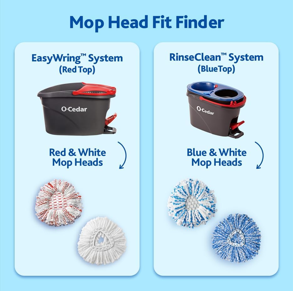O-Cedar Microfiber EasyWring Spin Mop Refill - Image 2