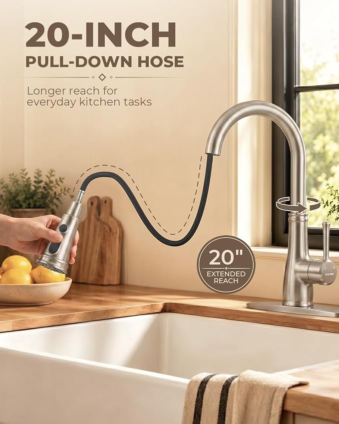 WEWE Vintage Kitchen Faucet - Image 2