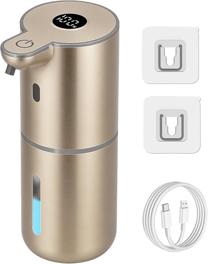 OHIFAST Automatic Foaming Soap Dispenser Touchless, USB Rechargeable Smart Hand by OHIFAST